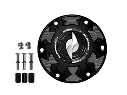 Accossato Bouchon essence avec cliquet argenté pour Aprilia Tuono 660 (660cc) 2021