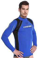 CRESSI Thermo Long SL T-shirt de manga curta e manga comprida em tecido elástico para homem