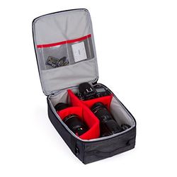 G-raphy 8.7 x 12.7 x 15.2 cm Camera Insert Bag with Sleeve, Grey, Modern