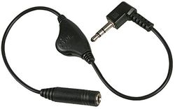 Pro Signal PSG03722 - Cable alargador para auriculares y auriculares con control de volumen en línea