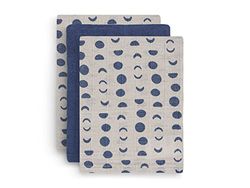 Jollein Moonlight 536-848-66032 gezichtsdoekjes set van 3 15 x 20 cm blauw