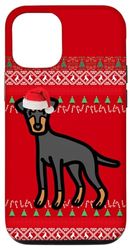 Carcasa para iPhone 14 Navidad del Manchester Terrier