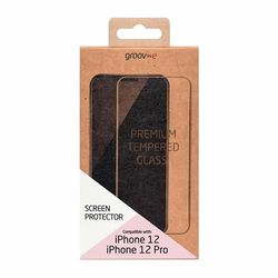 Groov-e skärmskydd i härdat glas för iPhone 12/iPhone 12 Pro