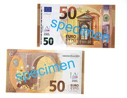 WISSNER aktiv lernen - 50 euro notes, 100 pieces, in a polybag