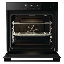 Hisense BSA66346ADBGWIFI- Horno, Even Bake 77L, Cocción Vapor, Limpieza a Vapor, Cocción Simultánea x5, Modo Air Fry, Esmalte Fácil Limpieza, Modo Grill, Eficiencia Energética A+