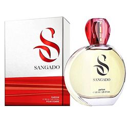 MIN STIL by SANGADO, Parfym för Kvinnor, 8-10 timmars Hållbarhet, Lyxig doft, Blommig, Exklusiva Franska Dofter, Extra Koncentrerade (Parfum), Ljus, Elegant, Sofistikerad, 60 ml spray