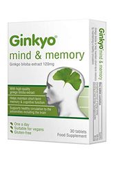 Ginkyo Mind and Memory with Ginkgo Biloba Extract,120mg
