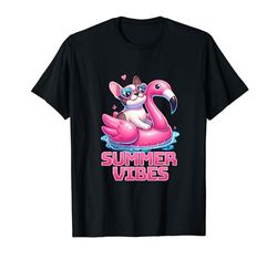 Summer Vibes: fiesta en la piscina del bulldog francés Camiseta