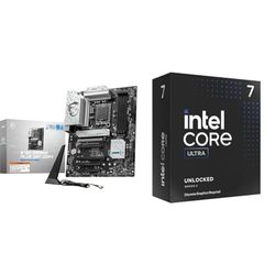MSI B760 Gaming Plus WiFi DDR4 Carte mère + Intel® Core™ Ultra 7 265KF processeur pour PC de Bureau 20 cœurs