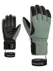 Ziener Kale - Guanti da sci da donna, per sport invernali, impermeabili, extra caldi, 8,5
