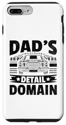 Coque pour iPhone 7 Plus/8 Plus Dad's Detail Domain Auto Detailing Car Detailer Cars Père