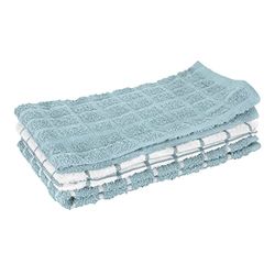 Ritz 82466 - Asciugamano da cucina in spugna di cotone 100%, rugiada