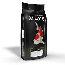 AL-KO-TE, Karma na 3 pory roku dla małych ryb koi i ryb ozdobnych, od wiosny do jesieni, pływające granulki, 6 mm, główna karma Conpro Mix, 9 kg