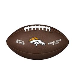 Wilson American Football NFL Team-logotyp, officiell storlek, blandläder