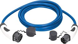 as – Schwabe oplaadkabel voor hybride en elektrische auto MODE 3, type 2 oplaadkabel 1-fase 7,2 kW, 10 m, inclusief opbergtas, bedrijfstemperatuurbereik -30 °C tot +50 °C, blauw, 65105