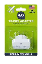 LET'S TRAVEL TRAVEL ADAPTER UK-AMERICA