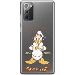 ERT GROUP mobiel telefoonhoesje voor Samsung GALAXY NOTE 20 origineel en officieel erkend Disney patroon Donald 004 optimaal aangepast aan de vorm van de mobiele telefoon, gedeeltelijk bedrukt