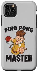 Carcasa para iPhone 11 Pro Max Equipo De Ping Pong Jugador De Tenis De Mesa Tenis De Mesa