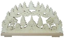 SchwibboLa SB 1 – 96 Arco Natalizio Luminoso, manifattura dei Monti Metalliferi, Certificato SB 1 – 96, 50 x 30 cm
