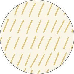 Bonateks, Round Digital Printed Mouse Pad, Non-Slip Base, for Office and Home, Diameter:22cm