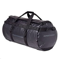 Sherwood Duffle Bag Expedition 87L I waterafstotende sporttas met rugzakfunctie I zwart