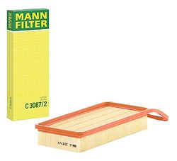 Mann Filter C 3087/2 Filtro de ar, amarelo, 36