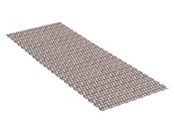 Tatay Tapete de banheira antiderrapante de PVC com ventosas, resistente ao mofo e microbicrómio, anti-bacteriano, design de peixes, visão. Medidas 97 x 36 cm