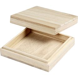 Caja de madera.