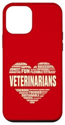 Love Heart Facts Veterinarians Lover Vet Life I Love Pets Case for iPhone 12 mini