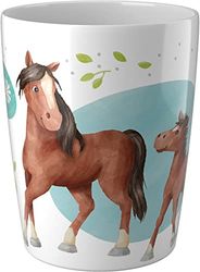 HABA 305697 - beker paarden, servies voor kinderen, 1 stuk