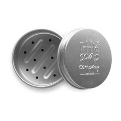 Little Soap Company Mini Bar Soap Storage Tin | Stylish, Compact Tin for 50g Soap Bars | Eco-Friendly, Reusable, Ideal for Travel or Daily Use
