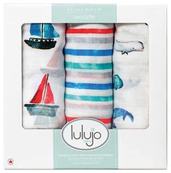 lulujo Baby L2-LJ205 - Juego de 3 Mantas Barche A Vela