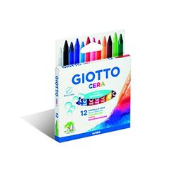 Giotto Kredki woskowe 12 sztuk
