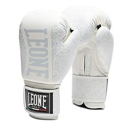 LEONE 1947, Gants de Boxe Maoris, Adulte Unisexe, Blanc, 14 OZ, GN070