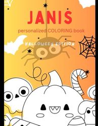 Janis Coloring Book: Halloween Edition