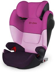 Cybex Silla de coche grupo 2/3, Solution M-Fix SL, Para coches con y sin Isofix, Grupo 2/3 (15-36 kg), Desde los 3 hasta los 12 años, Morado (Purple Rain)