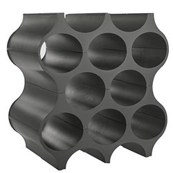 Koziol Bottle rack SET-UP, deep grey