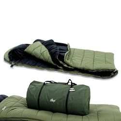 Sacco a pelo Lucx® Grizzly per pescatori per pesca alla carpa e pesca notturna, sacco a pelo da pesca, sacco a pelo da pesca, sacco a pelo da pesca, sacco a pelo per 5 stagioni