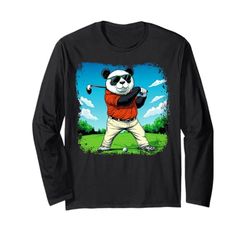 Panda da golf Maglia a Manica