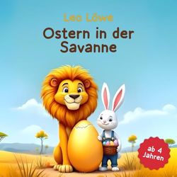 Leo Löwe – Ostern in der Savanne: Vorlese- und Ausmalbuch über Freundschaft & Abenteuer für Kinder ab 4 Jahren