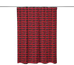 Bonamaison, Rideau de Douche Imprimé Numériquement, Anneaux de Rideau de Douche Inclus, 1 Pièce, 140X200 Cm - Conçu et fabriqué en Turquie