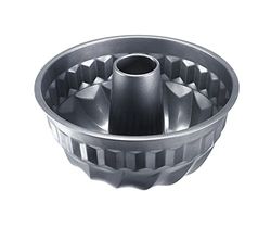 Westmark Molde Gugelhupf, Ø 22 cm, Con revestimiento antiadherente, Acero laminado en frío, Back Klassiker, Antracita, 31802270