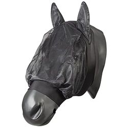 PFIFF 101977 masque anti-mouches, noir, taille: Full/ demi-sang