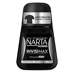 Narta Déodorant InvisiMax efficacité 48 h Fraîcheur Intense - Le roll-on de 50 ml