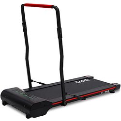 CARE FITNESS - Tapis roulant motorizzato CT-900 - Camminata e camminata veloce a casa - Velocità massima 6 km/h - Tapis roulant pieghevole Nero, 155