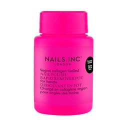 Nails Inc - Neon Pink Nail Polish Remover Powered by Vegan Collagen - Nagellackentferner - Mit veganem Kollagen - Aceton-frei, angenehmer Kokosnussduft - Vegan & Tierversuchsfrei - Perfekte Maniküre