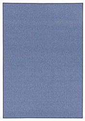 BT Carpet Fein schlingen Alfombra Casual Uni Jaspeado, Azul, 160x240