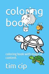 coloring book: coloring book with magical content.