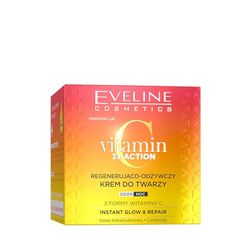 Vitamine 3x Action Crème régénérante et revitalisante pour le visage