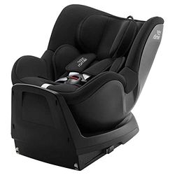 Britax Römer Reboarder Dualfix Plus, inclusief inzetstuk voor pasgeborenen en ISOFIX, voor kinderen van 40-105 cm i-Size, geboorte - 4 jaar, Space Black